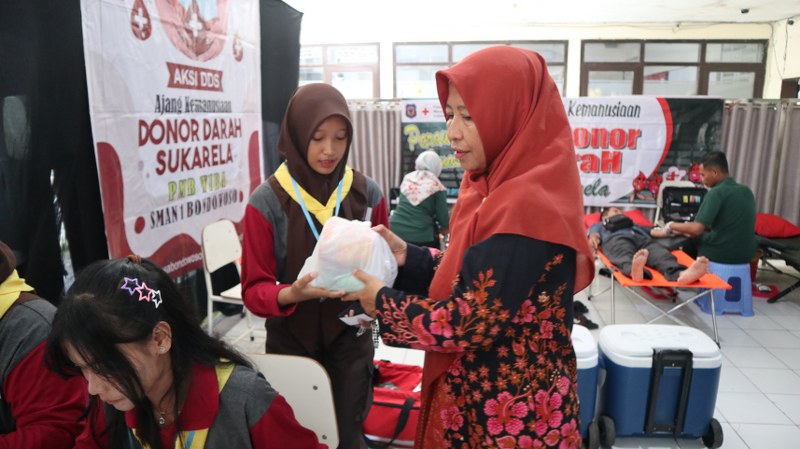 Aksi DDS 31 PMR Wira SMAN 1 Bondowoso